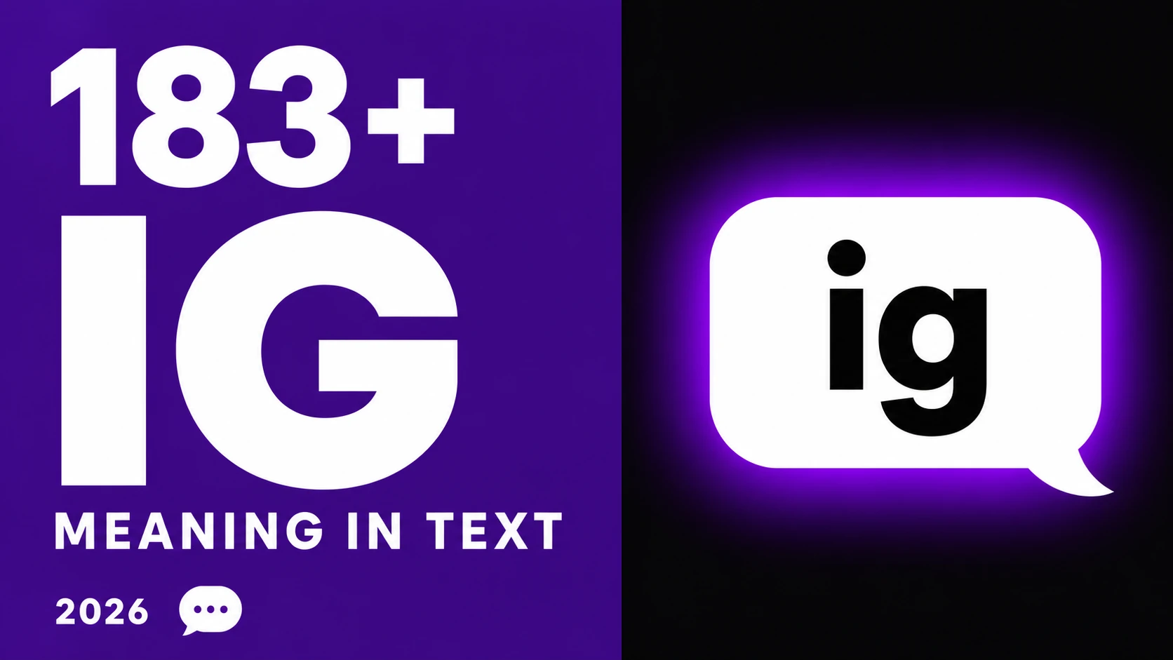 What Do Ig Mean In Text