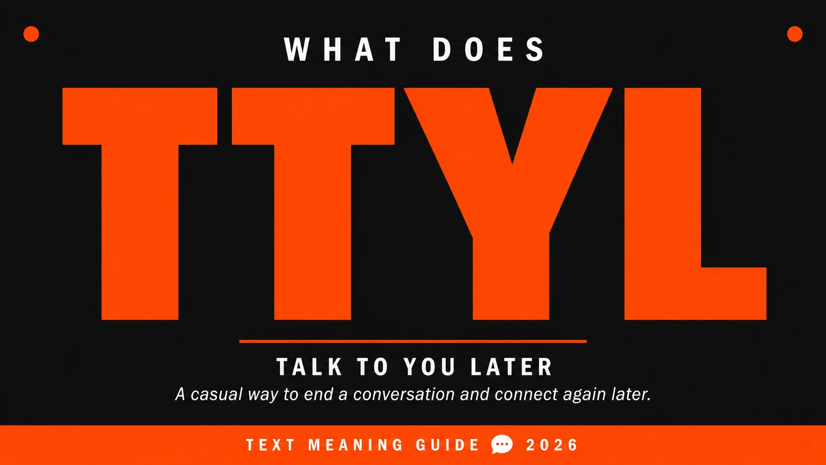 What Do Ttyl Mean In Text What Do Ttyl Mean In Text