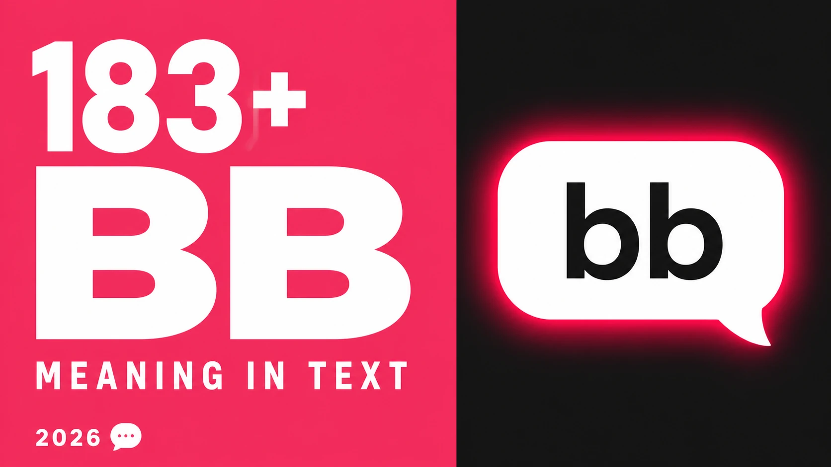 What Does Bb Mean In Text