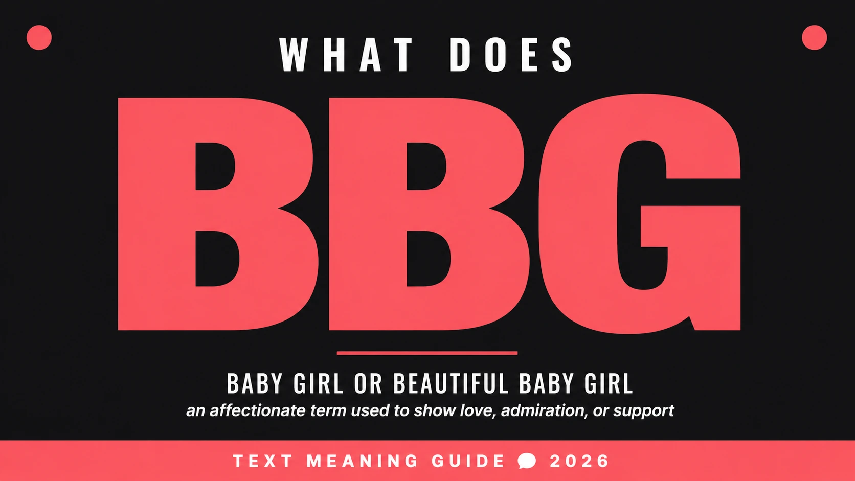 What Does Bbg Mean In Text
