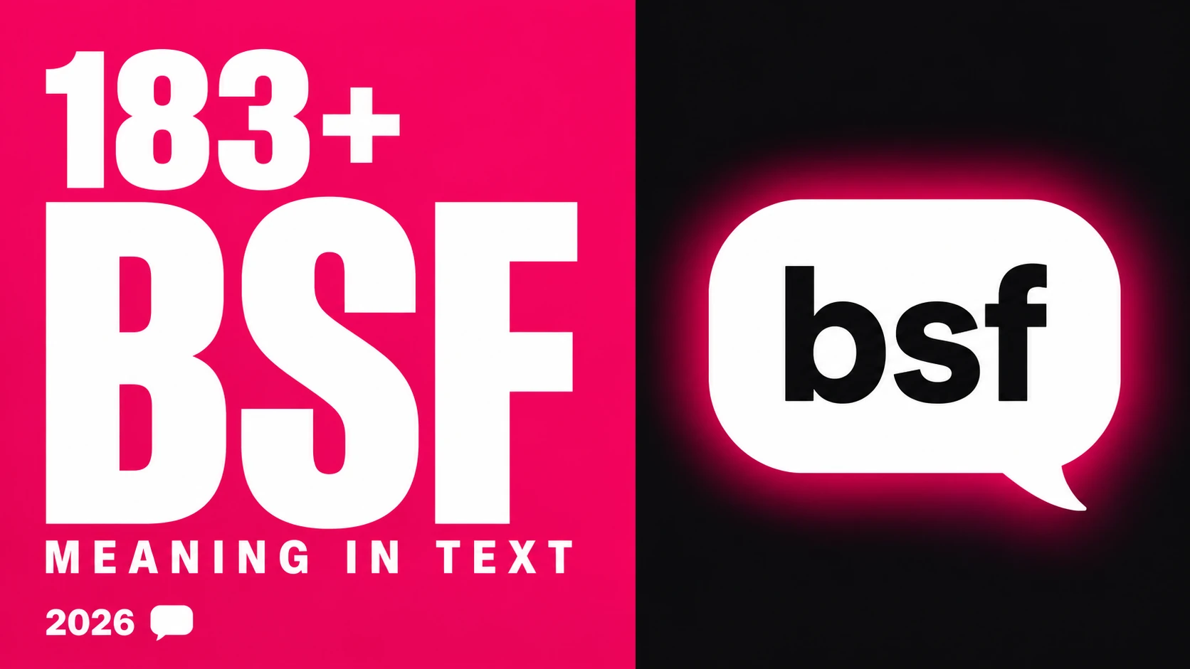 What Does Bsf Mean In Text