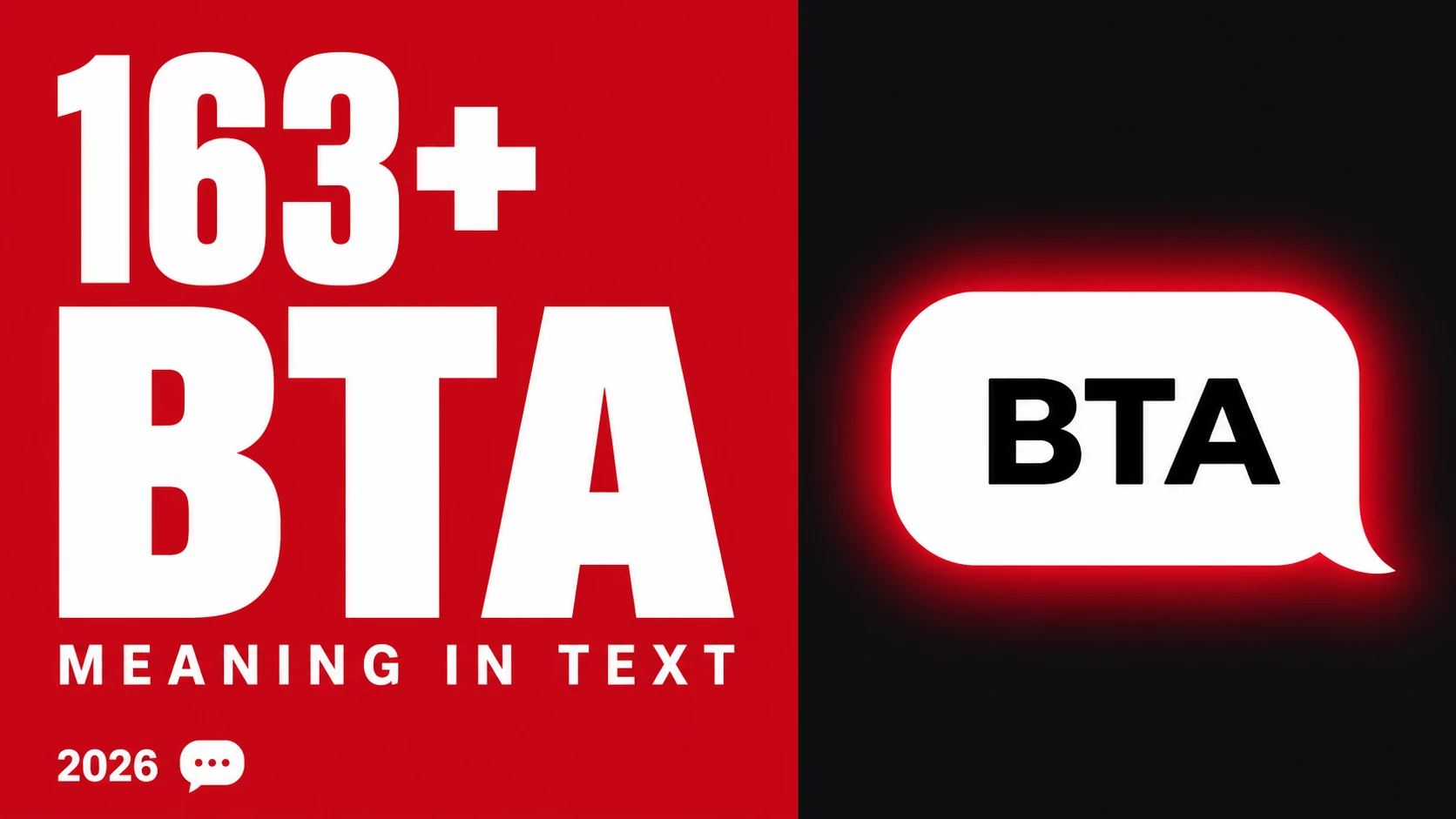 What Does Bta Mean In Text