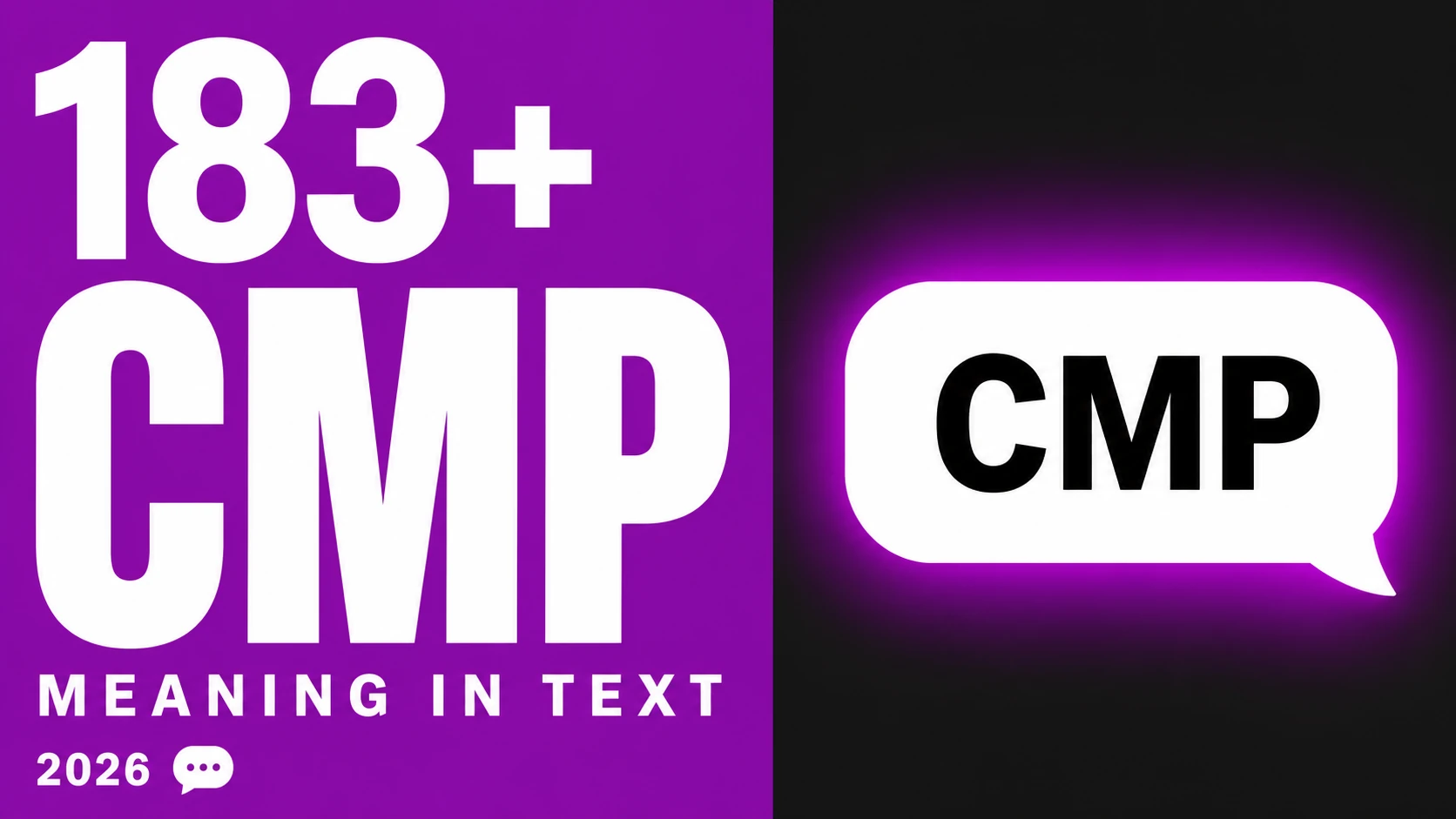 What Does Cmp Mean In Text