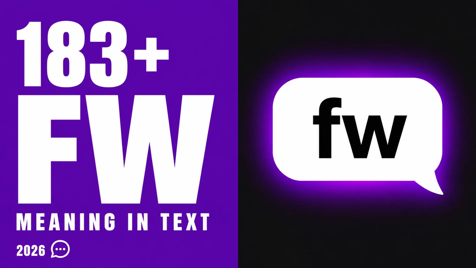 What Does Fw Mean In Text