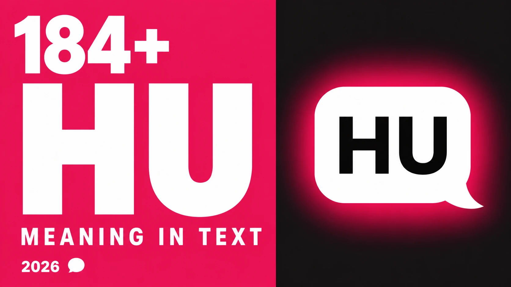 What Does Hu Mean In Text