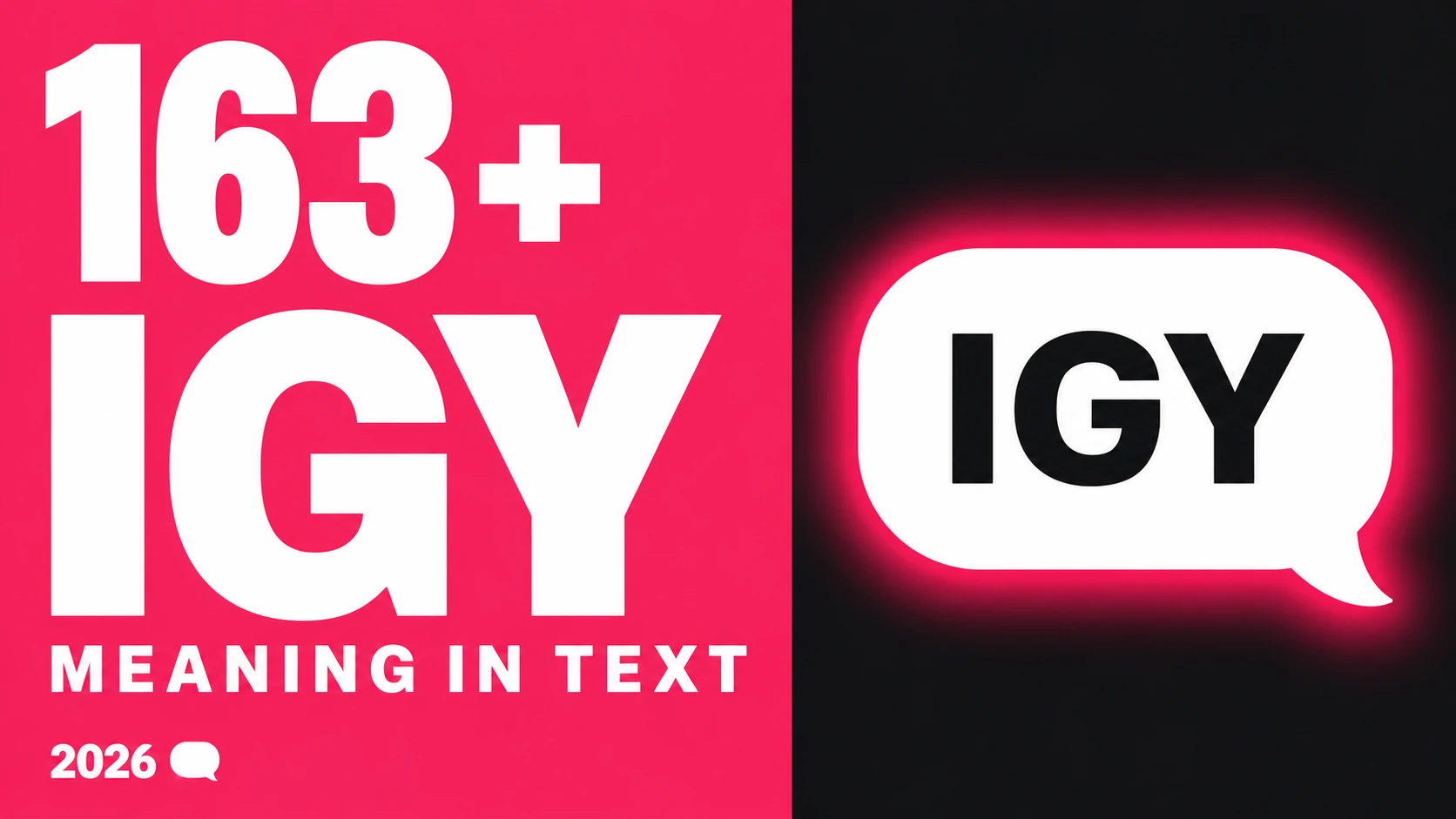 What Does Igy Mean In Text