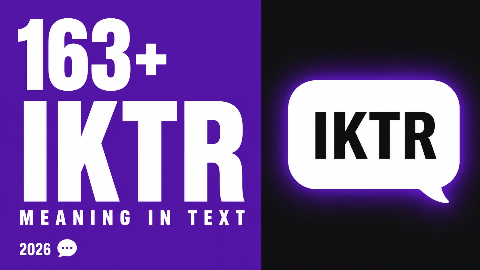 What Does Iktr Mean In Text