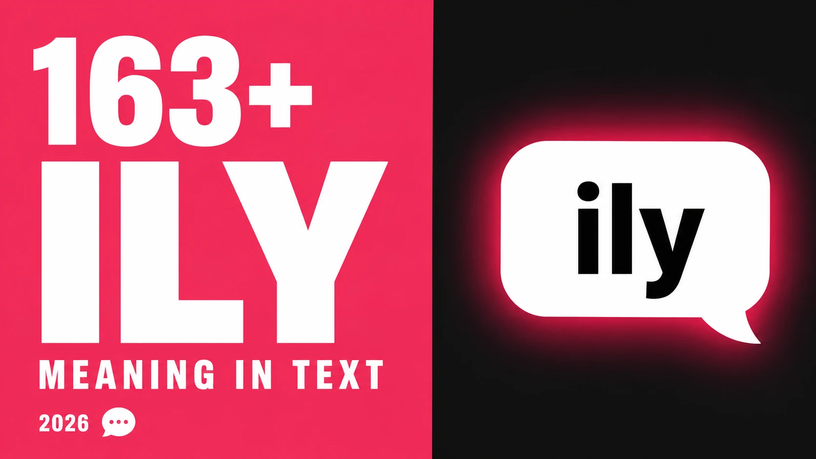 What Does Ily Mean In Text