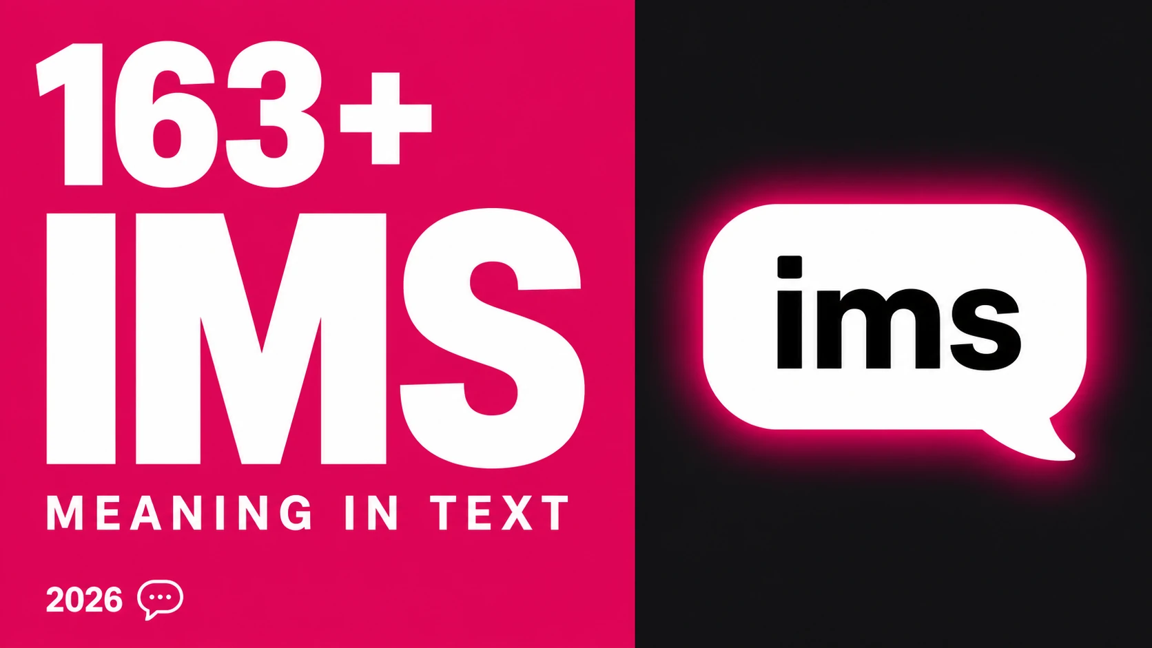 What Does Ims Mean In Text