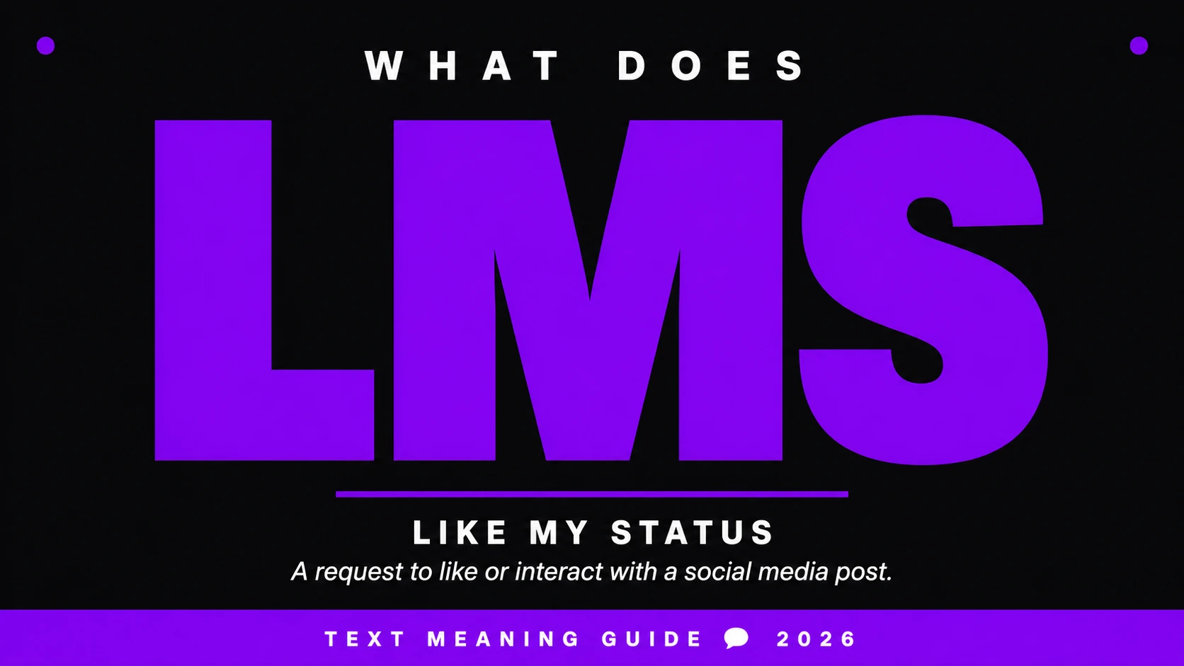 What Does Lms Mean In Text What Does Lms Mean In Text