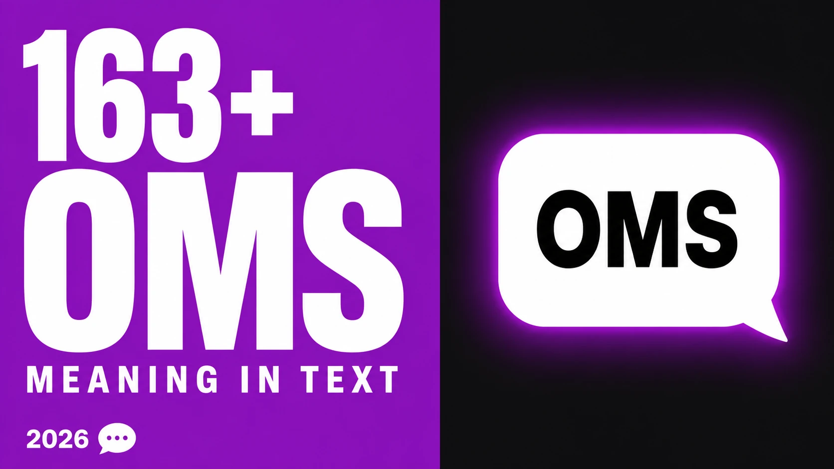What Does Oms Mean In Text