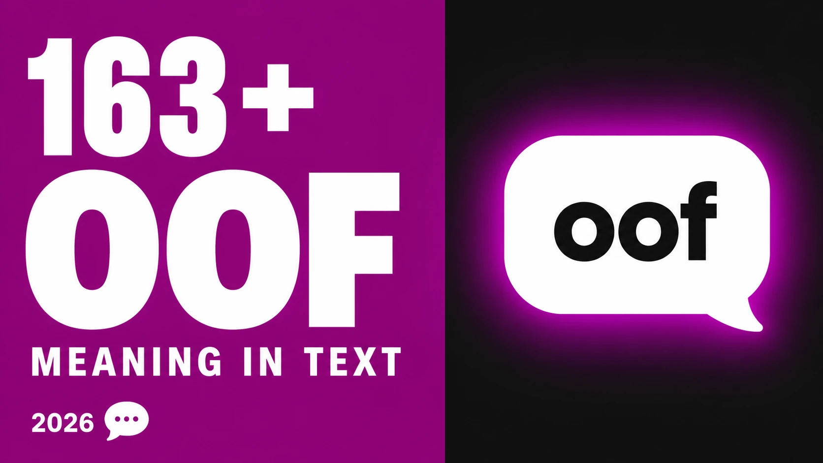 What Does Oof Mean In Text