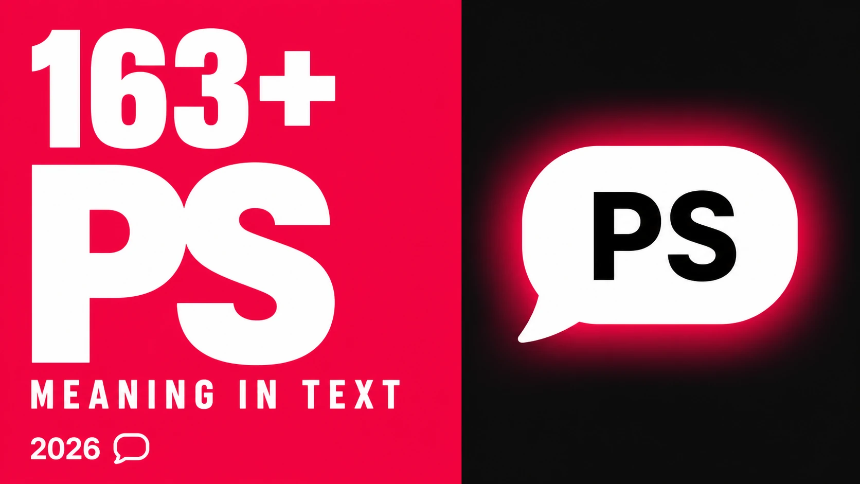 What Does Ps Mean In Text