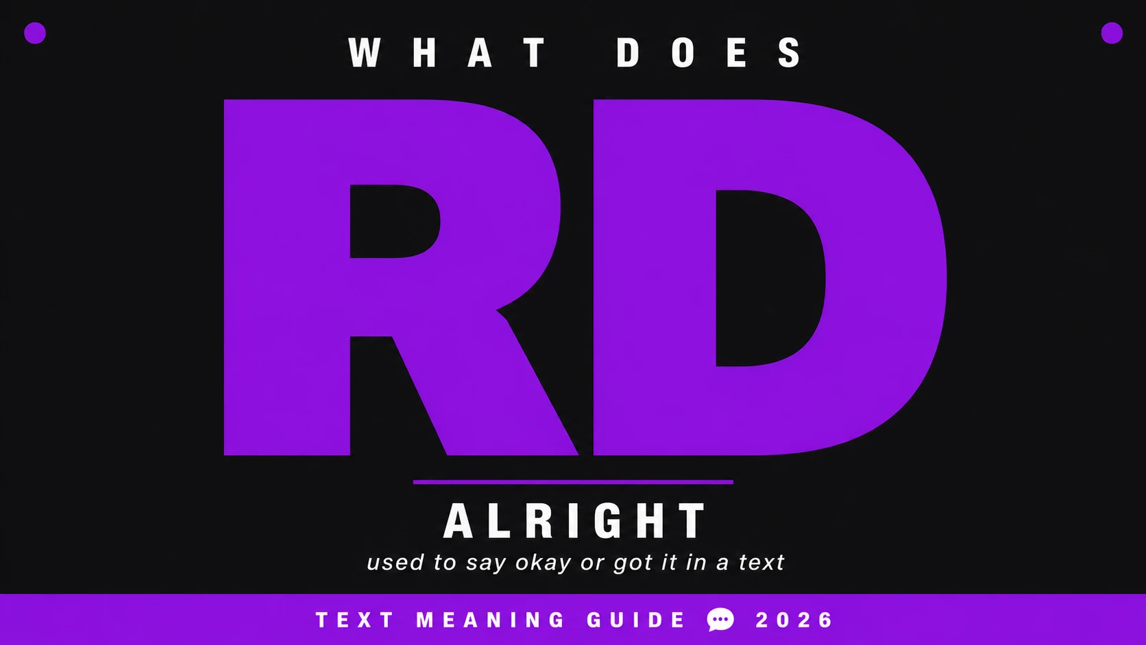 What Does Rd Mean In Text What Does Rd Mean In Text