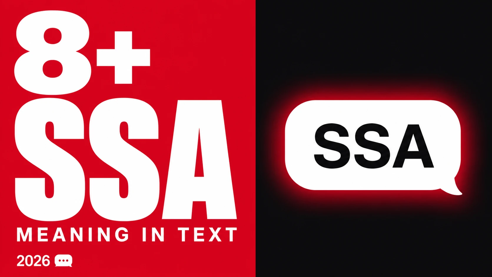What Does Ssa Mean In Text