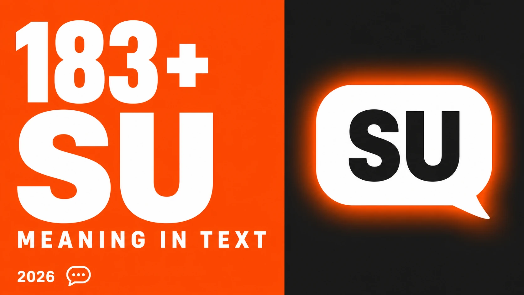 What Does Su Mean In Text