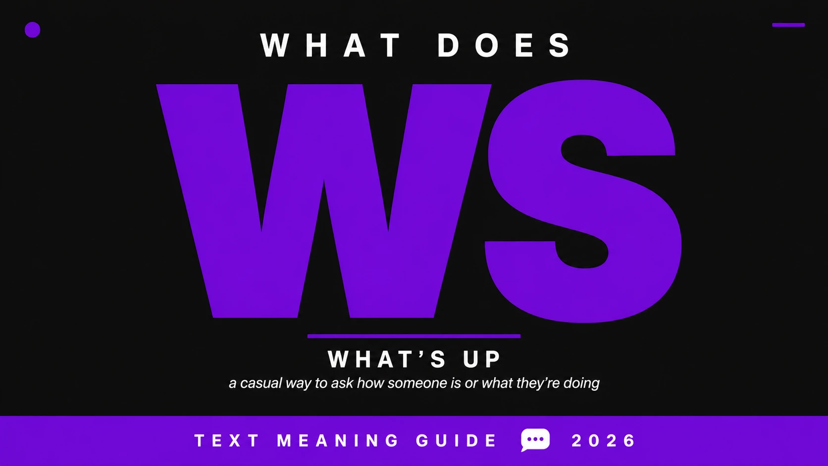 What Does Ws Mean In Text What Does Ws Mean In Text