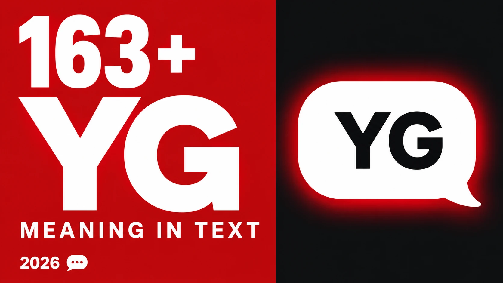 What Does Yg Mean In Text