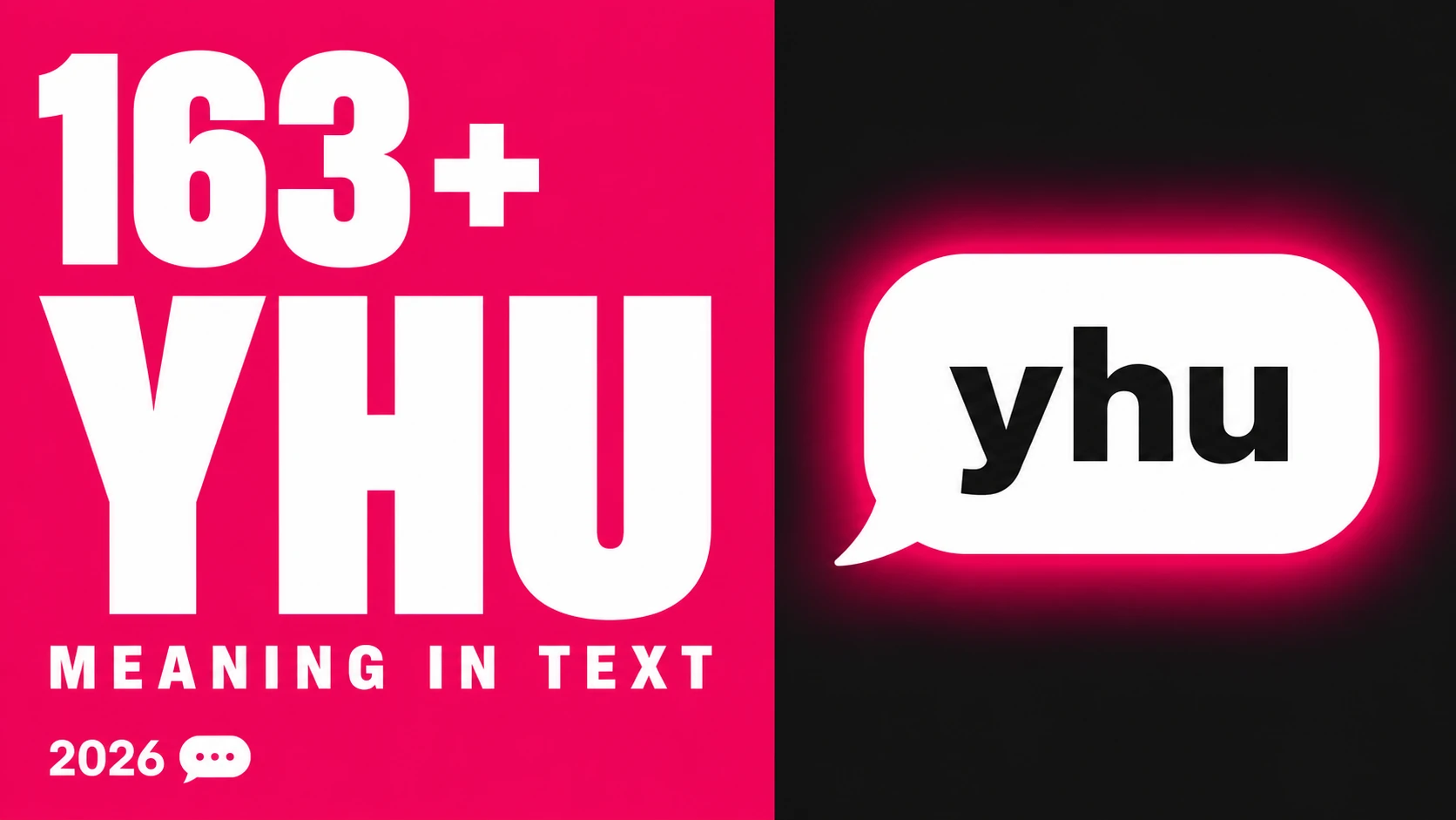 What Does Yhu Mean In Text