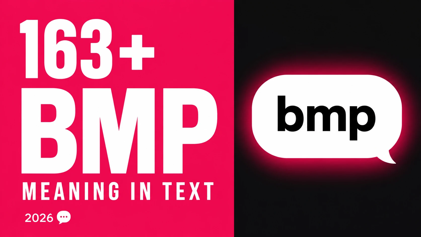 What Does Bmp Mean In Text