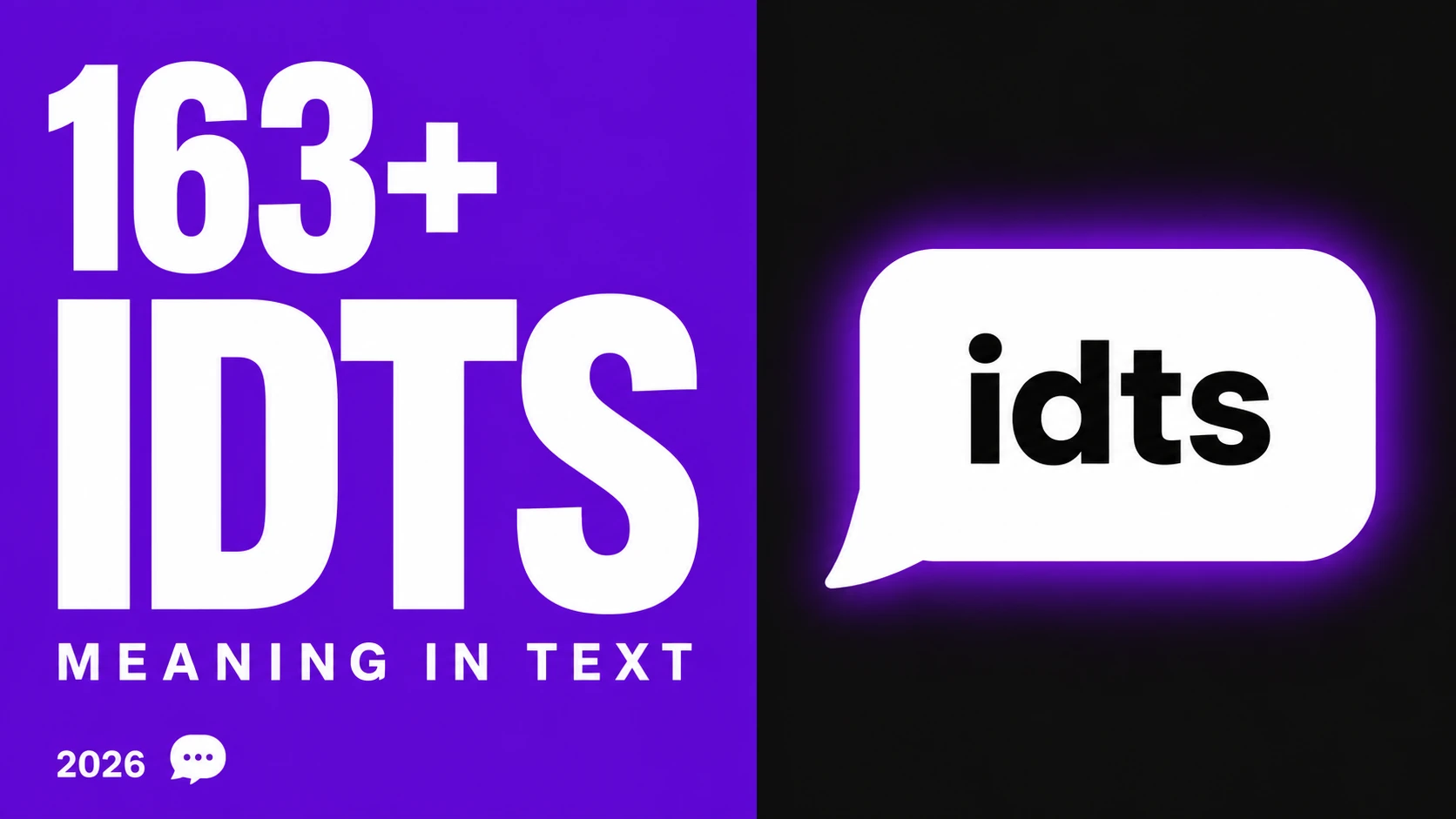 What Does Idts Mean In Text