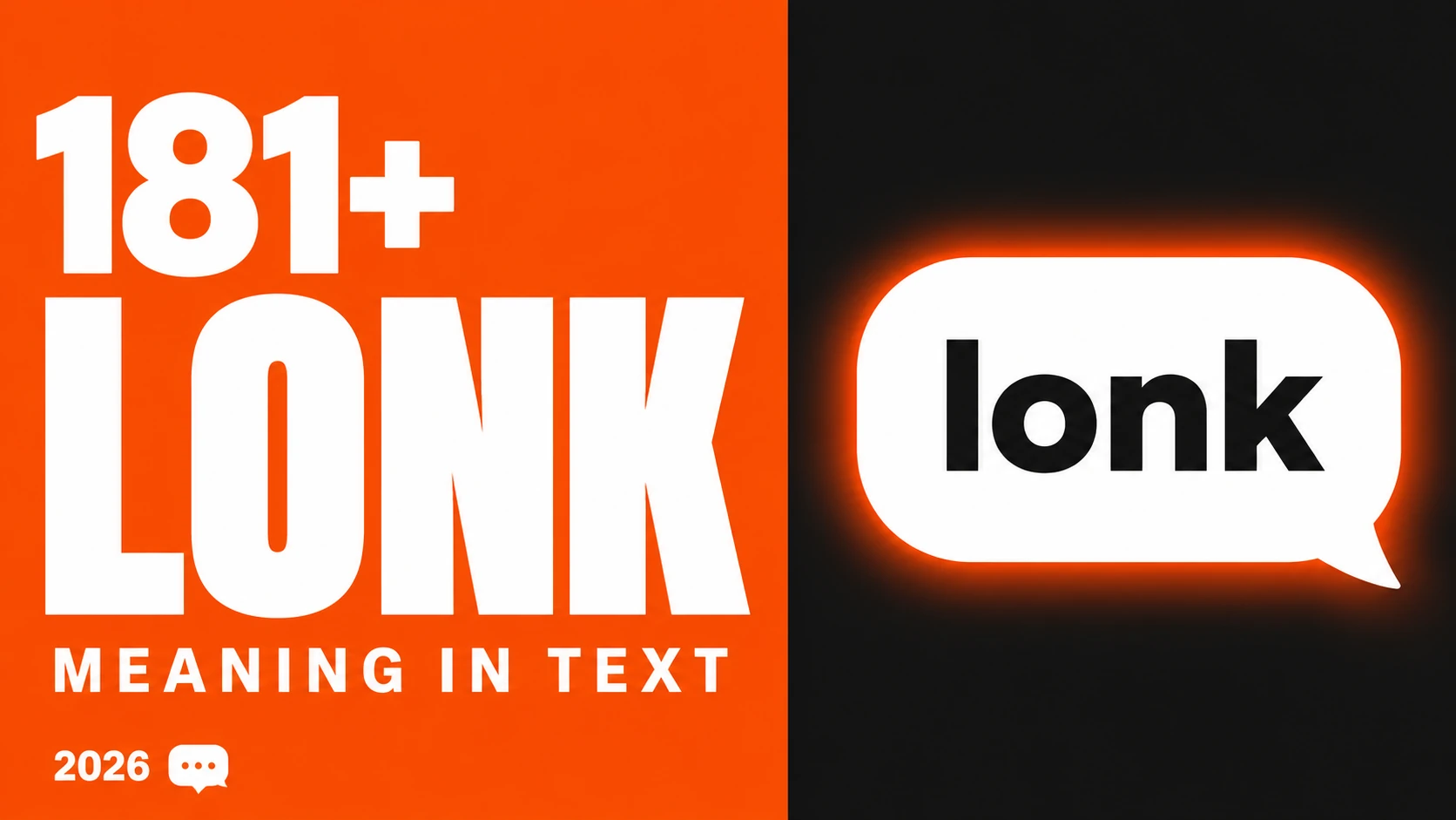 What Does Lonk Mean In Text