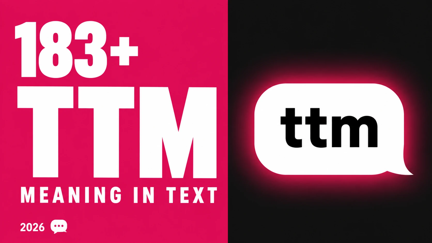 What Does Ttm Mean In Text
