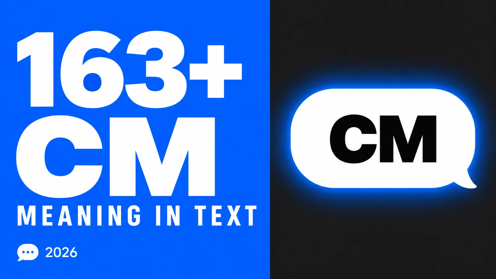 What Does Cm Mean In Text