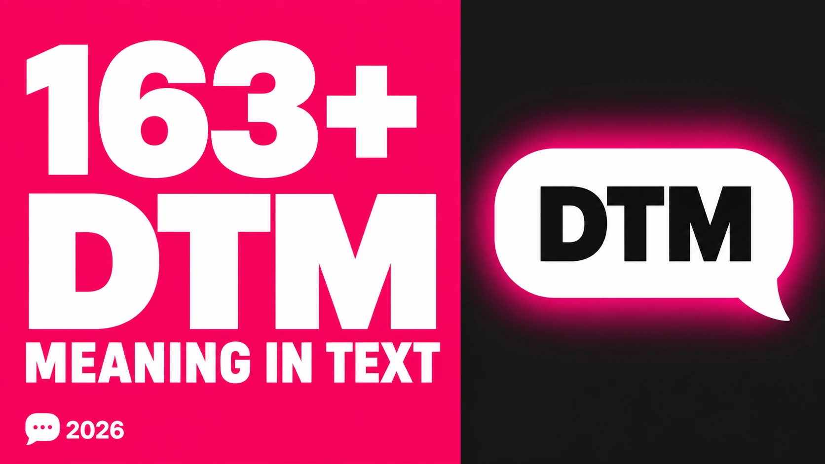 What Does Dtm Mean In Text