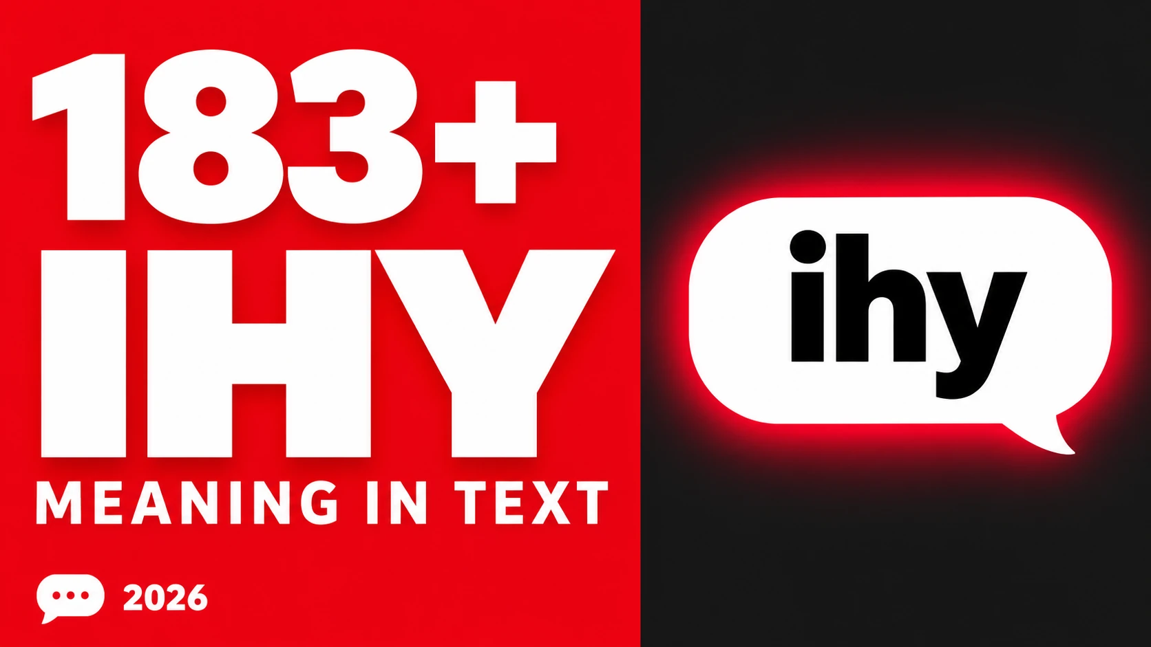 What Does Ihy Mean In Text