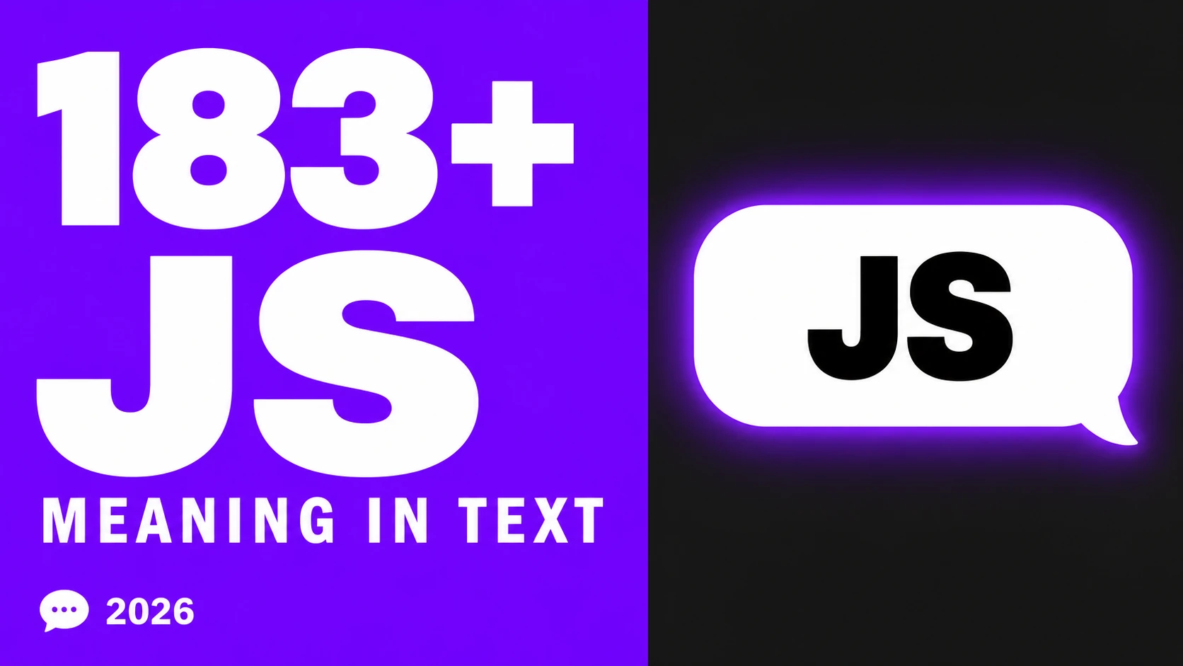 What Does Js Mean In Text