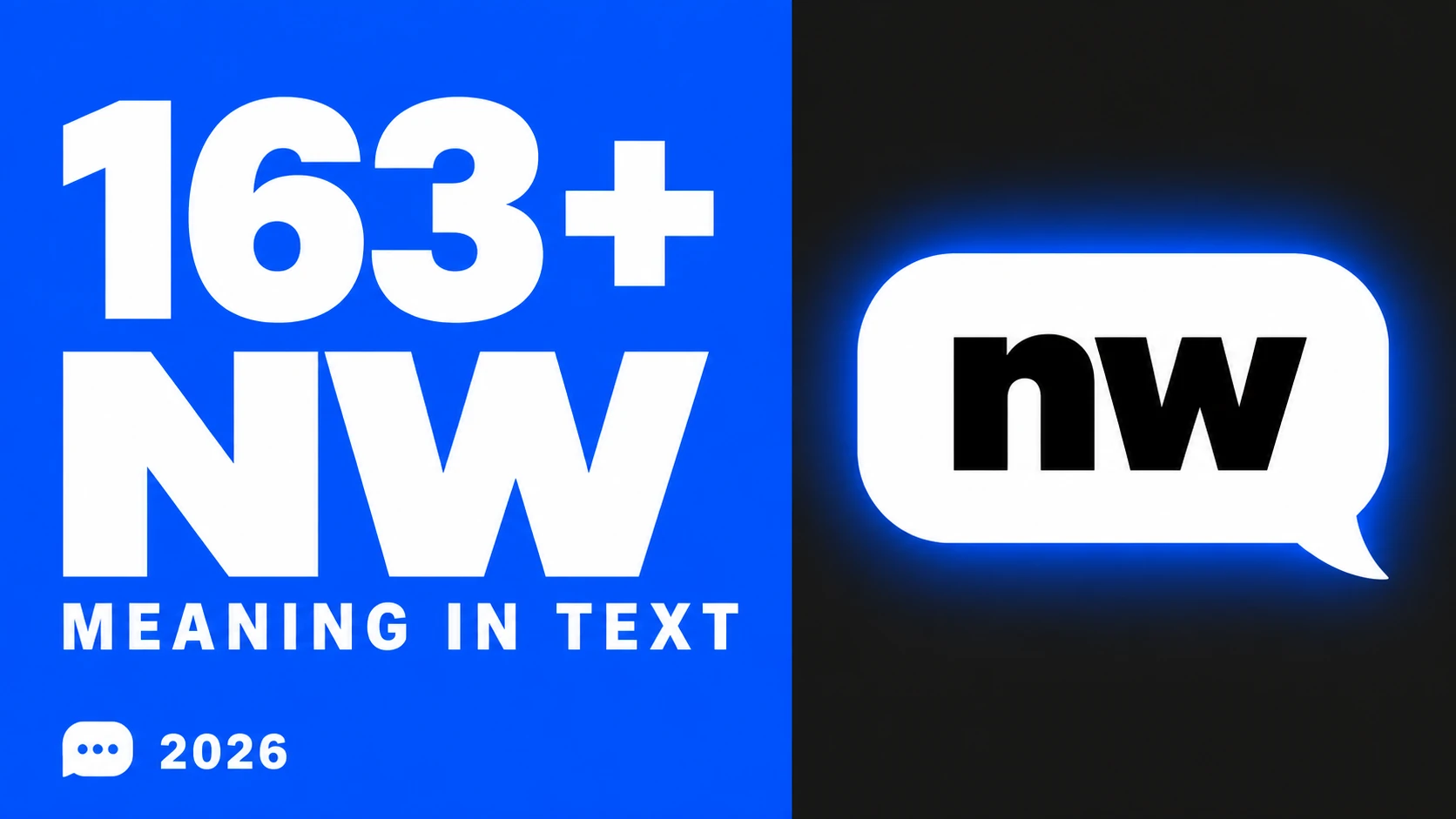 What Does Nw Mean In Text