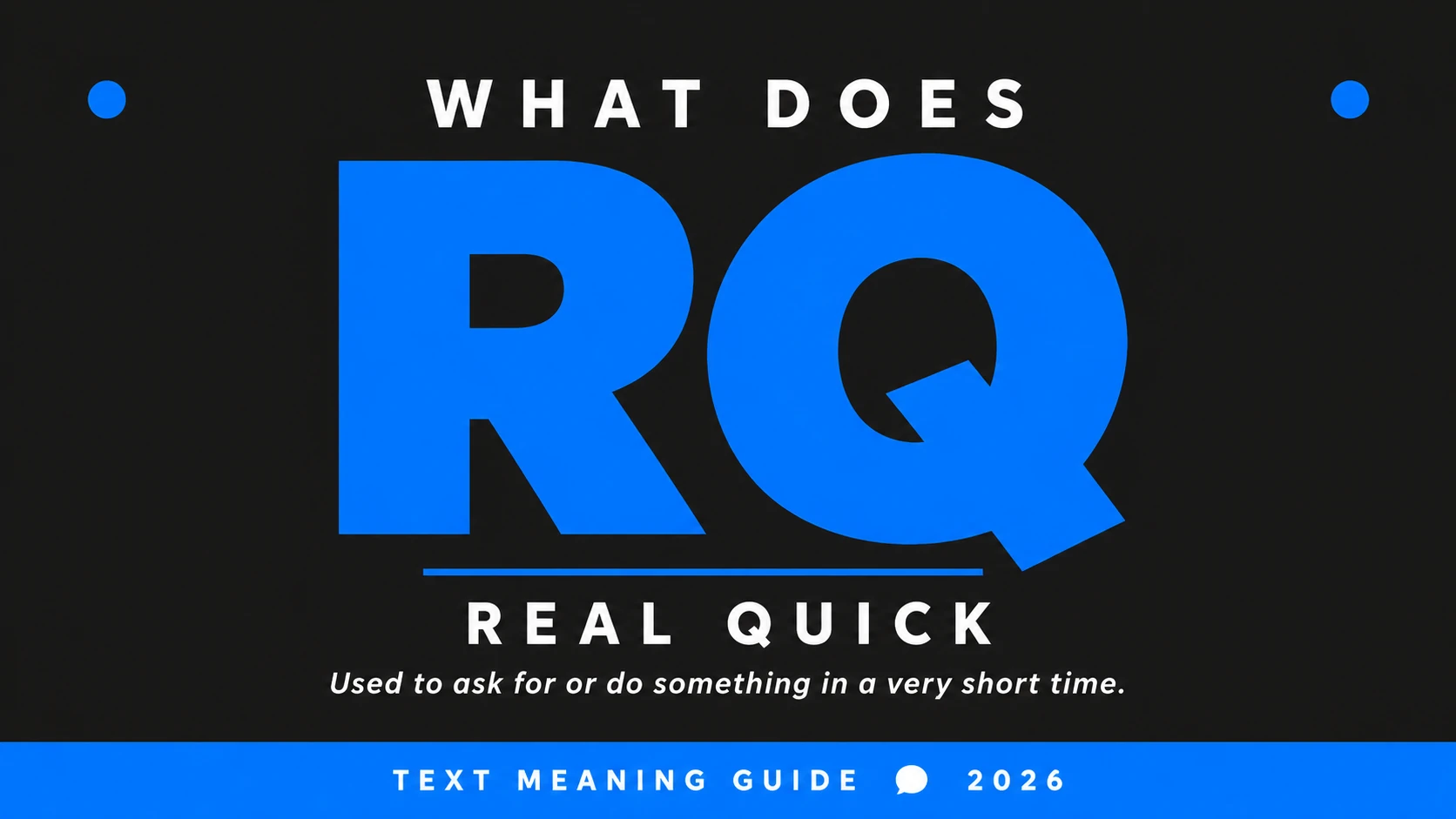 What Does Rq Mean In Text