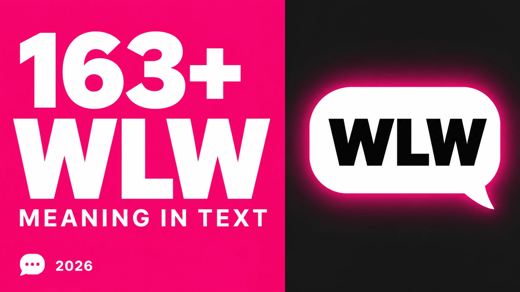 What Does Wlw Mean In Text