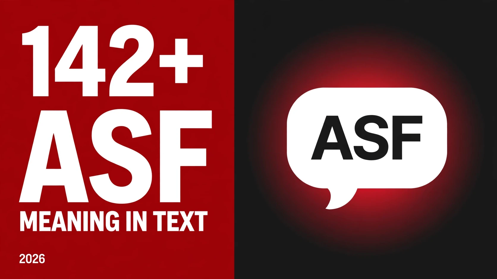 What Does Asf Mean In Text