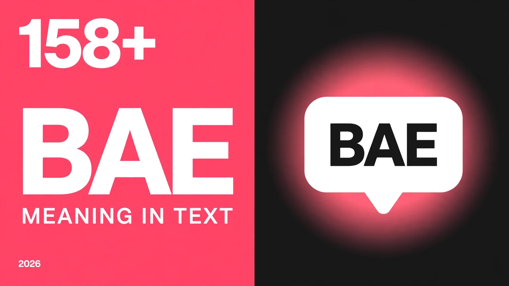 What Does Bae Mean In Text