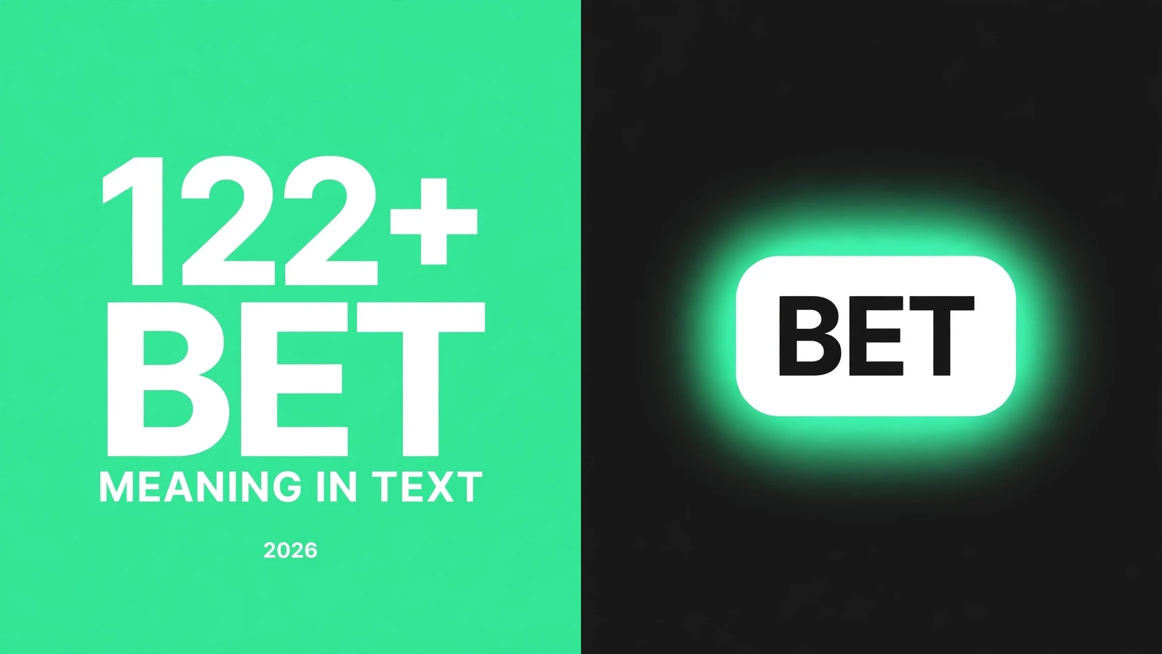 What Does Bet Mean In Text