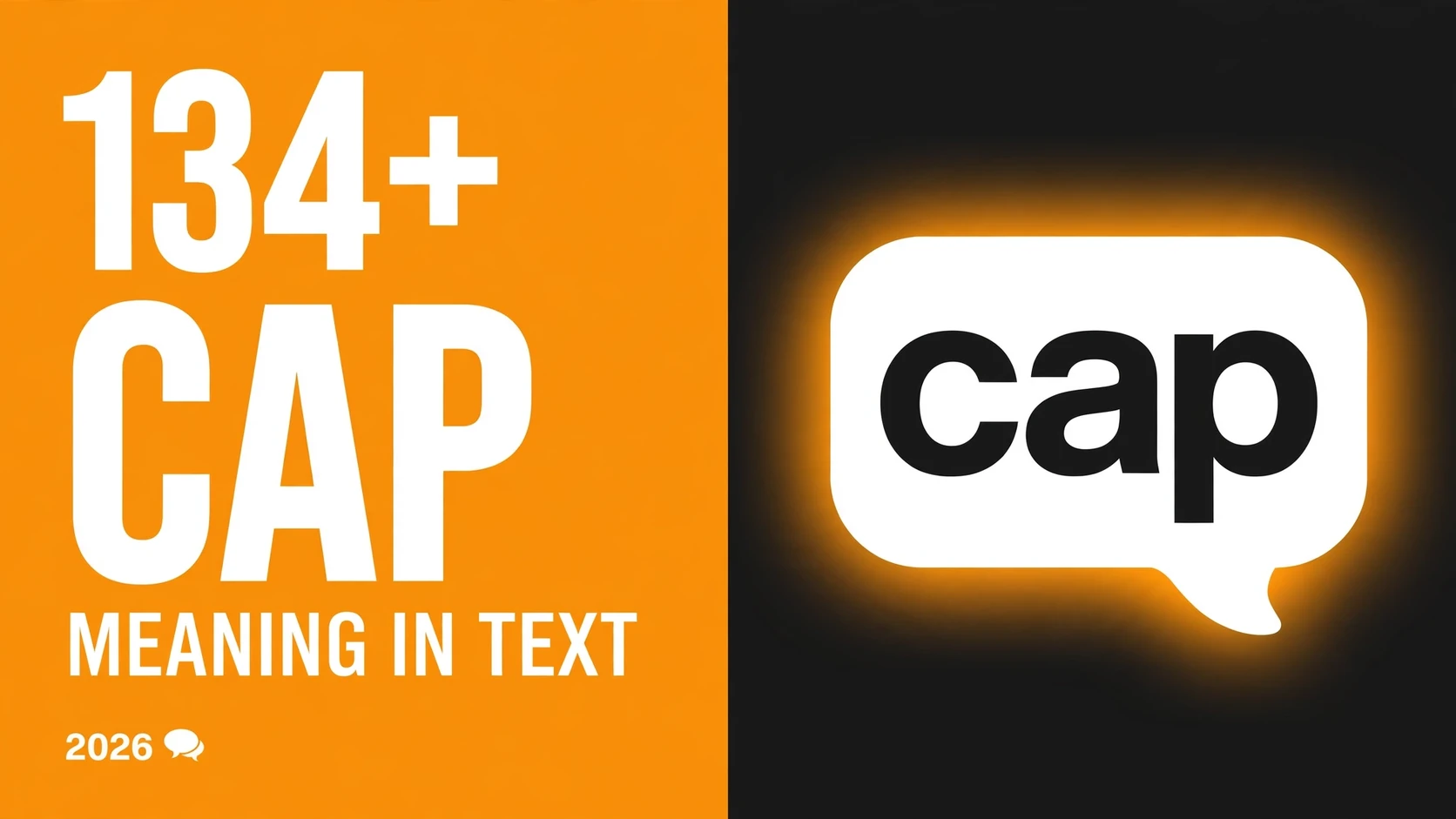What Does Cap Mean In Text