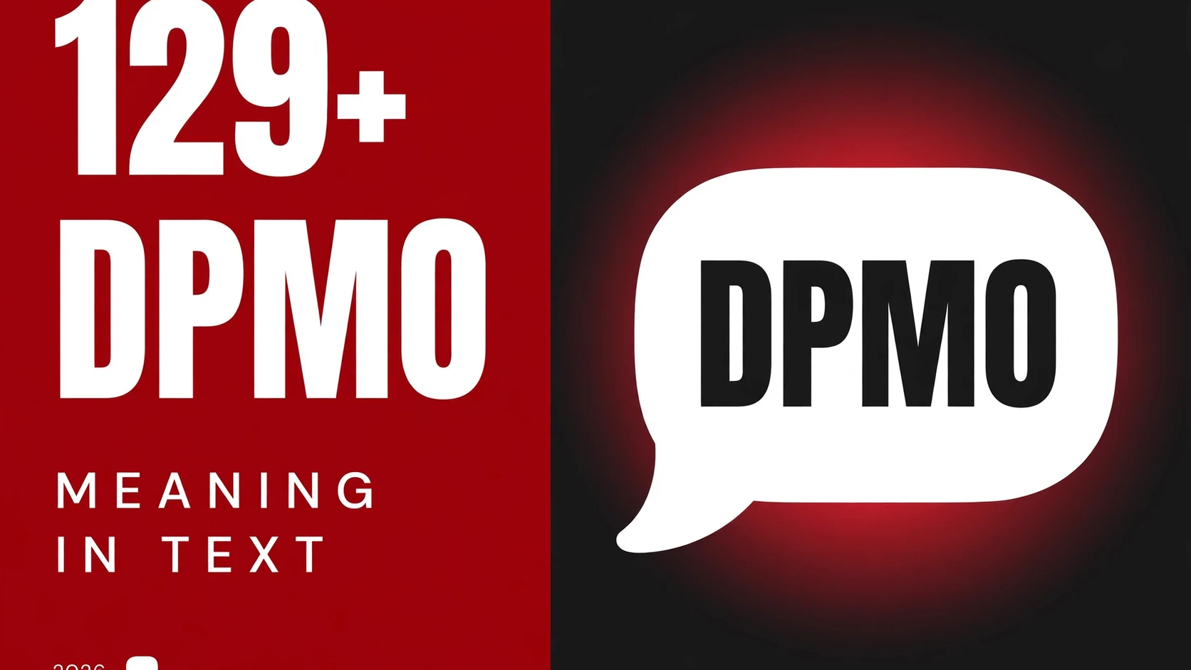 What Does Dpmo Mean In Text