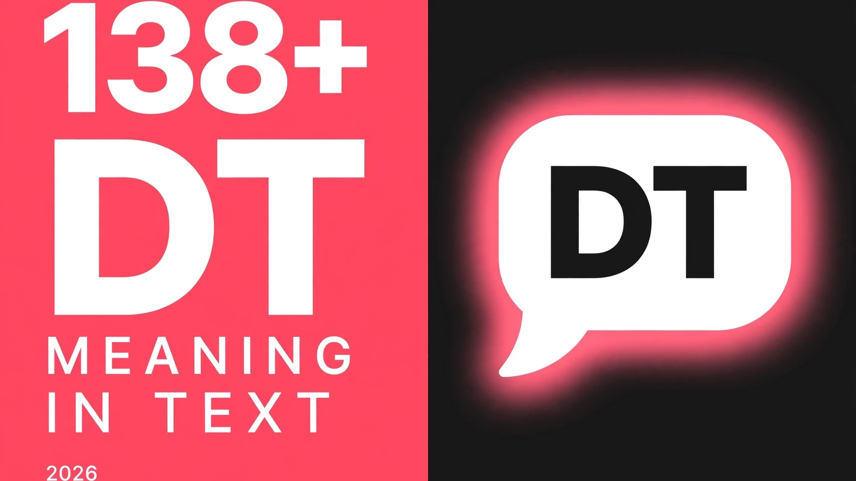 What Does Dt Mean In Text
