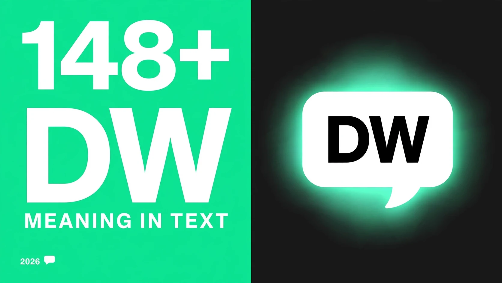 What Does Dw Mean In Text