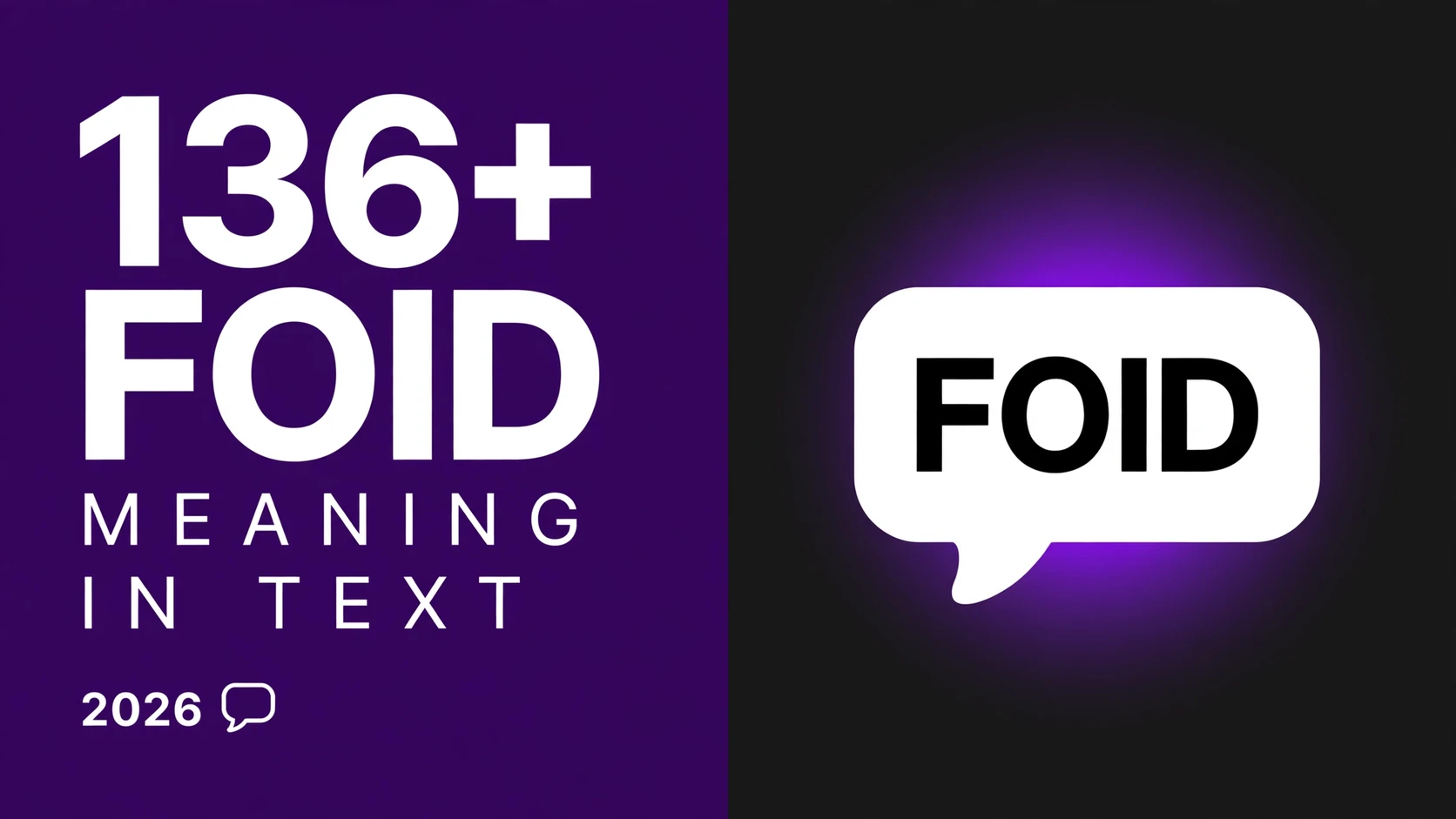 What Does Foid Mean In Text