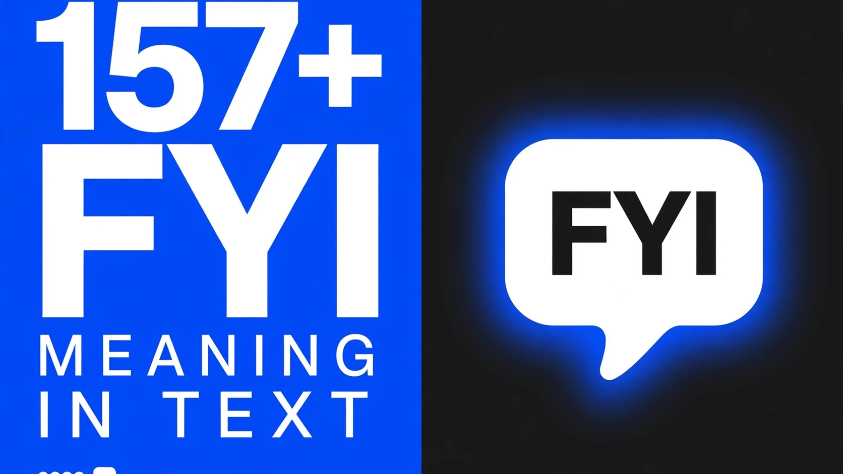 What Does Fyi Mean In Text