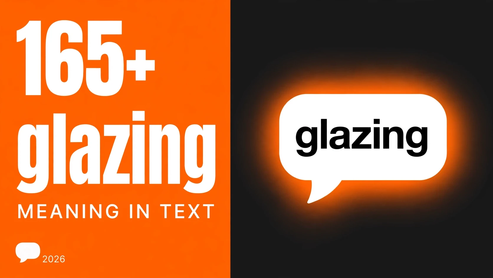 What Does Glazing Mean In Text