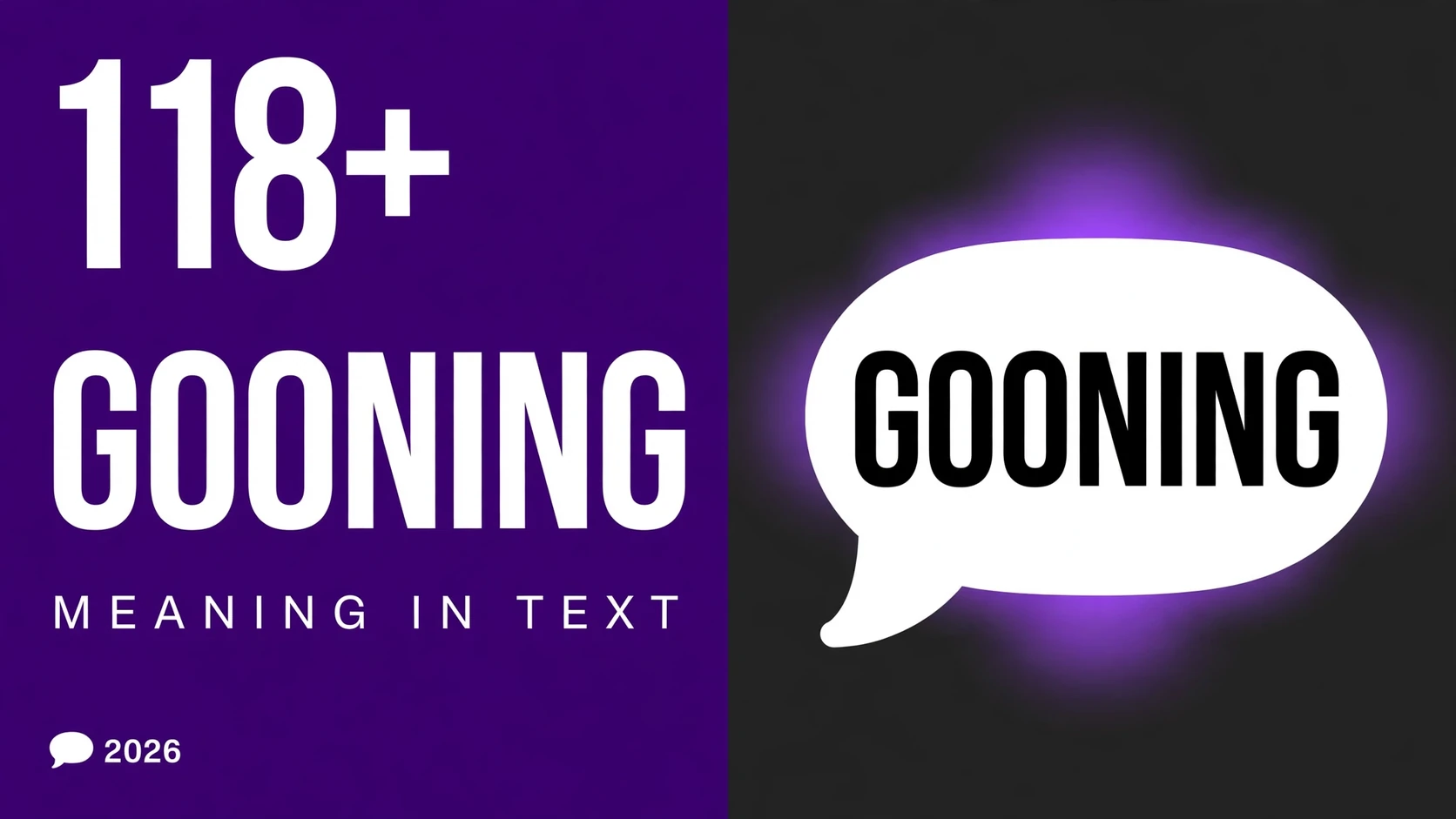 What Does Gooning Mean In Text