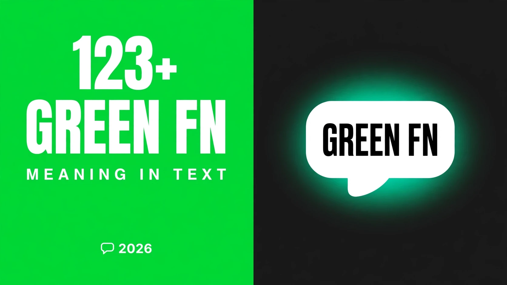 What Does Green Fn Mean In Text