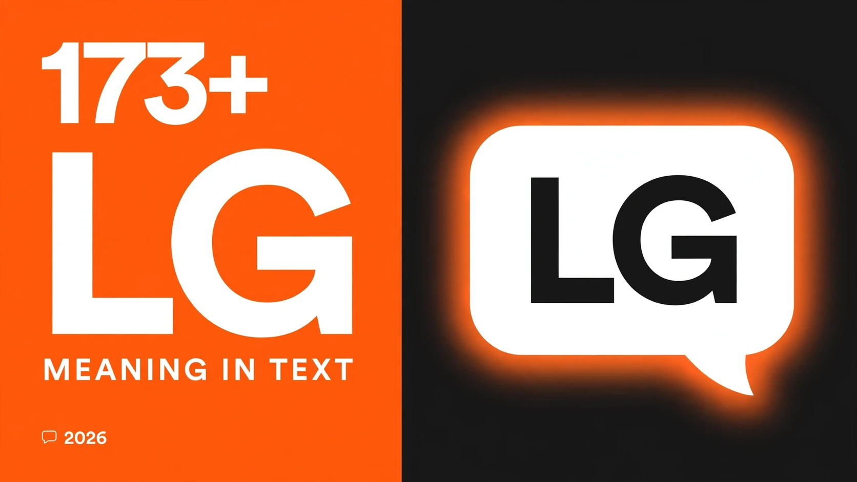 What Does Lg Mean In Text