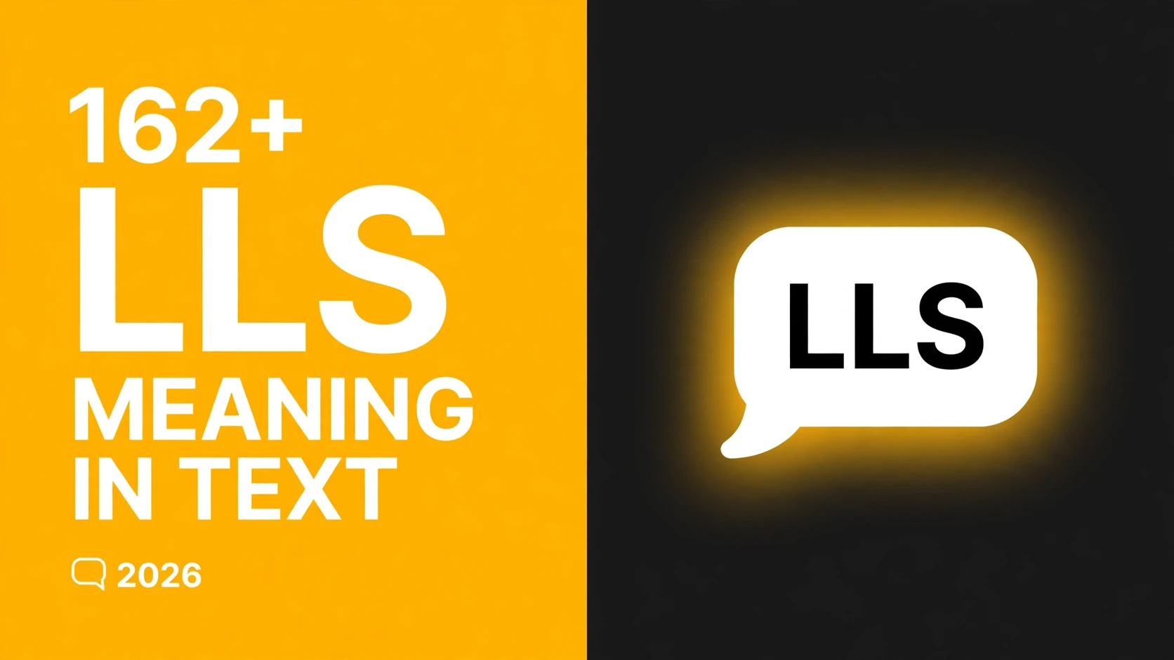 What Does Lls Mean In Text
