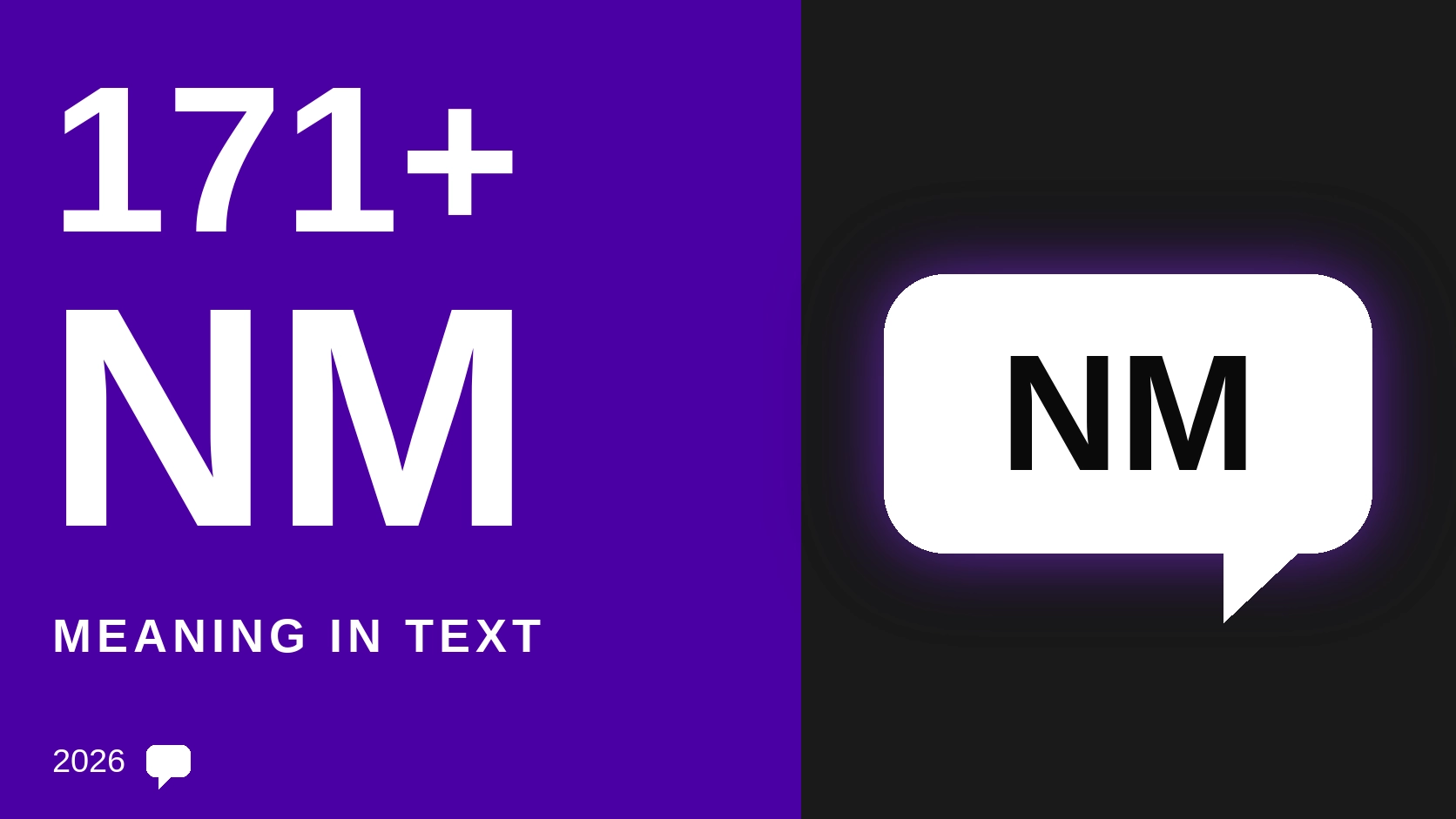 What Does Nm Mean In Text