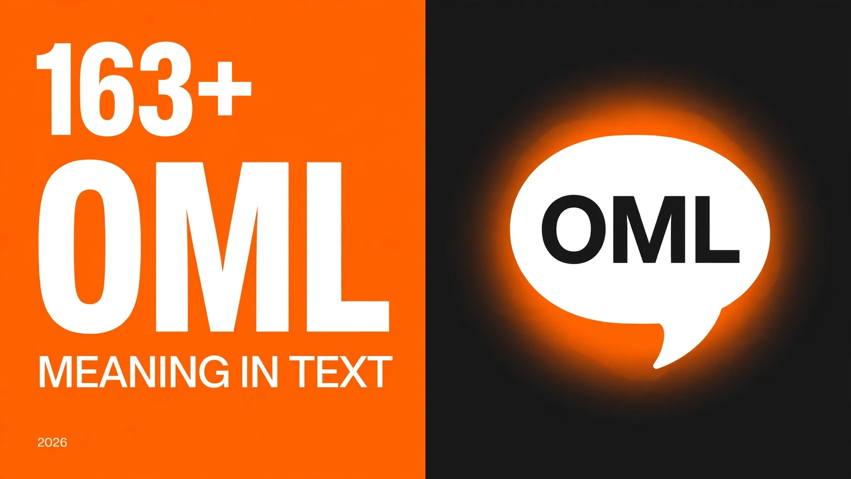 What Does Oml Mean In Text
